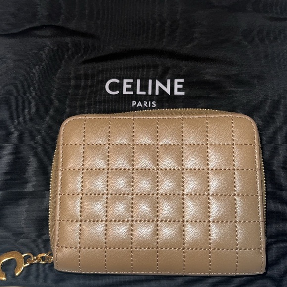 Celine small leather zip wallet - Picture 10 of 10